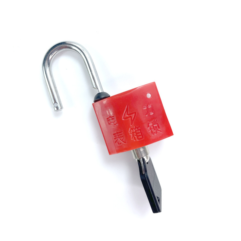 Master Red Safety Padlock Lock Universal Key Manufacturer Heavy Duty Pad Locker for Oil Tank