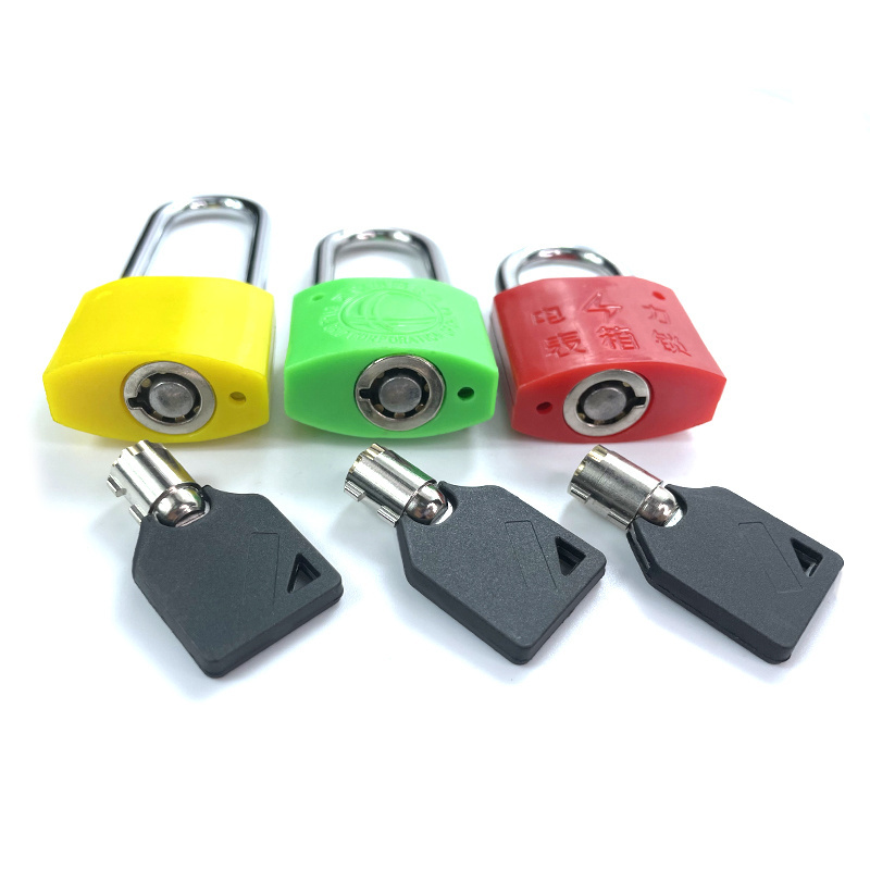 Master Red Safety Padlock Lock Universal Key Manufacturer Heavy Duty Pad Locker for Oil Tank