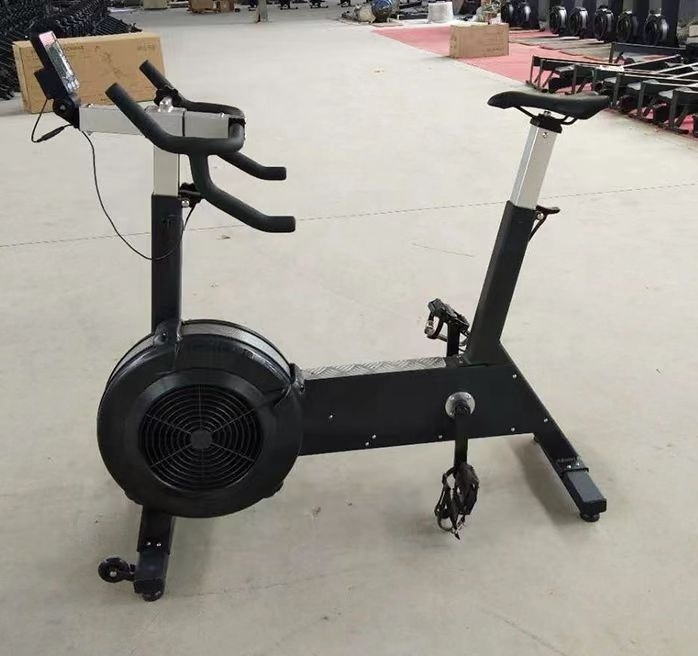 Hot Selling Fitness equipment Home exercise use air bike Fan bicycle wind resistance dynamic bicycle