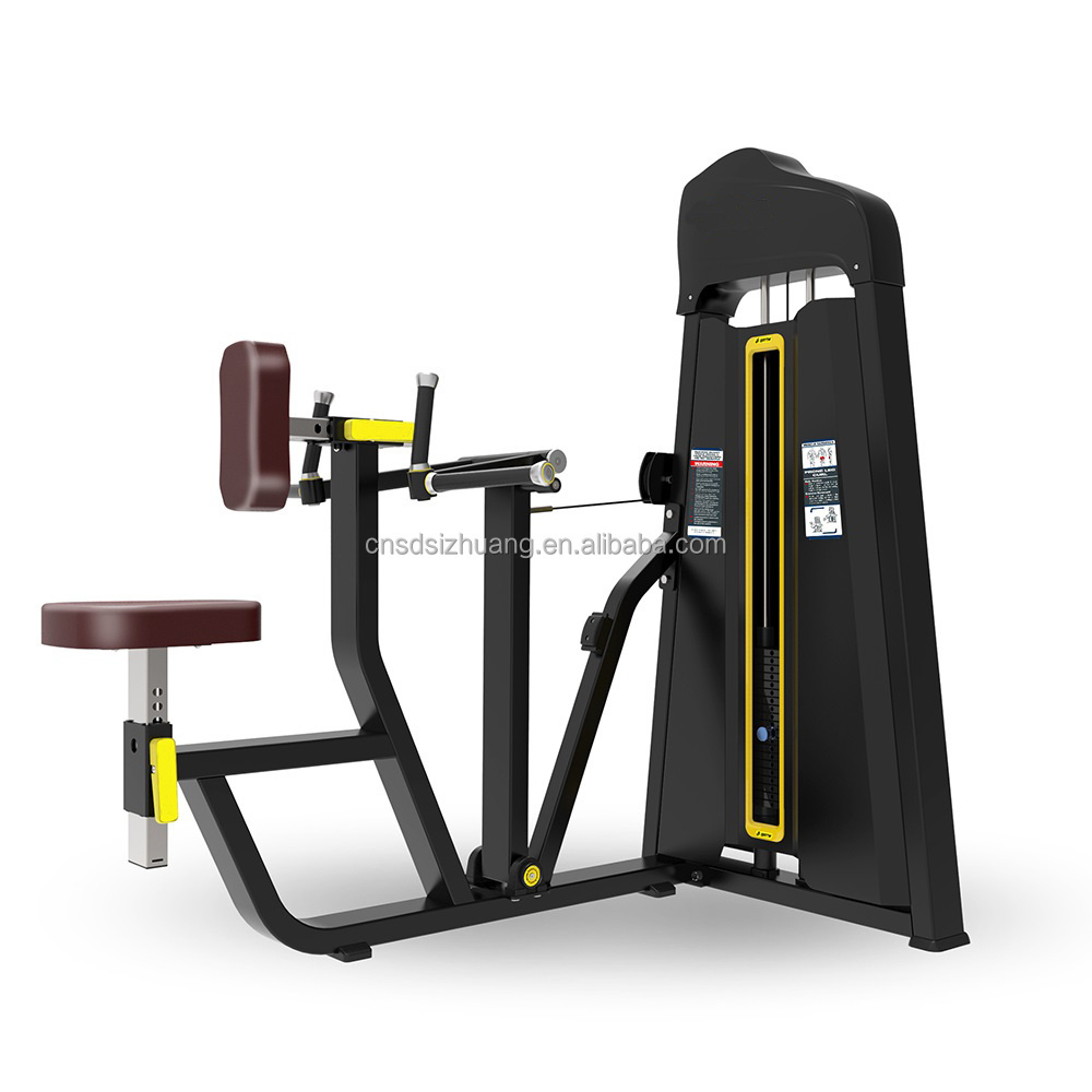 High quality commercial strength weight stack pin adjust gym equipment Vertical row/seated fitness machine Vertical row machine