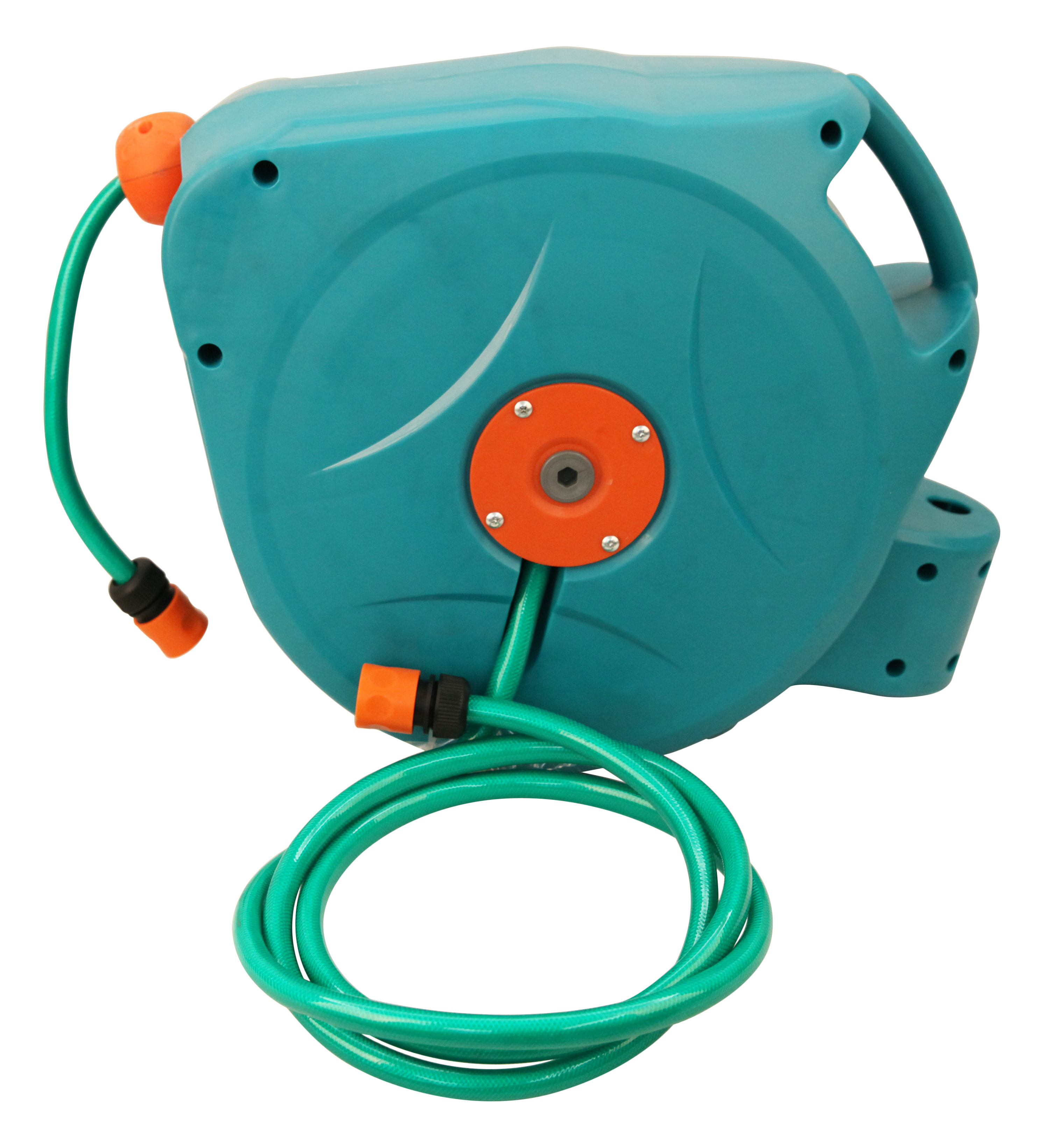 Hot sale outdoor garden agriculture automatic retractable spring hose reel