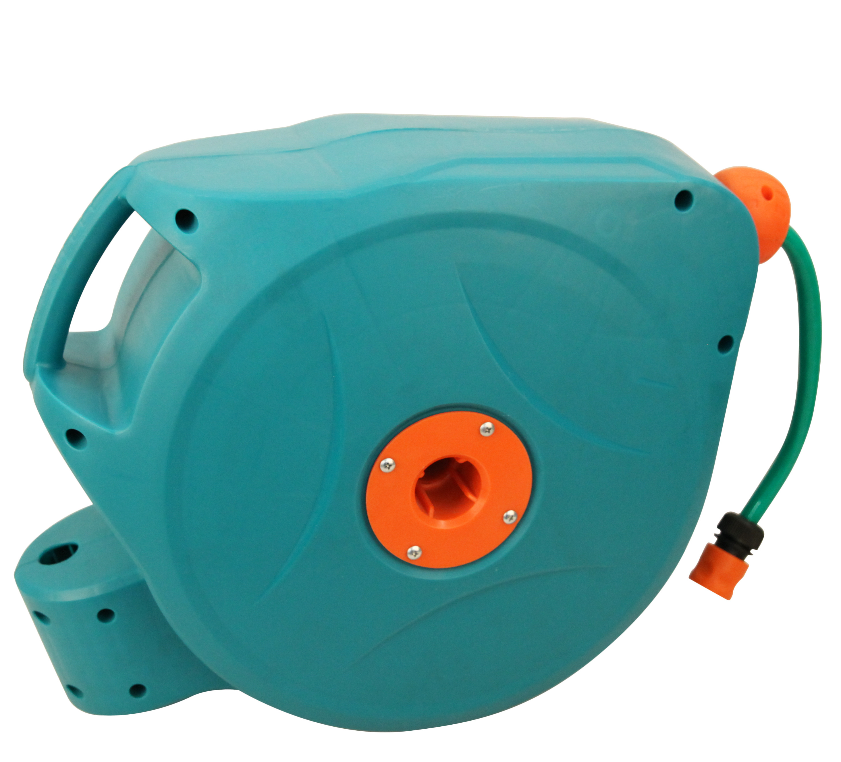 Hot sale outdoor garden agriculture automatic retractable spring hose reel