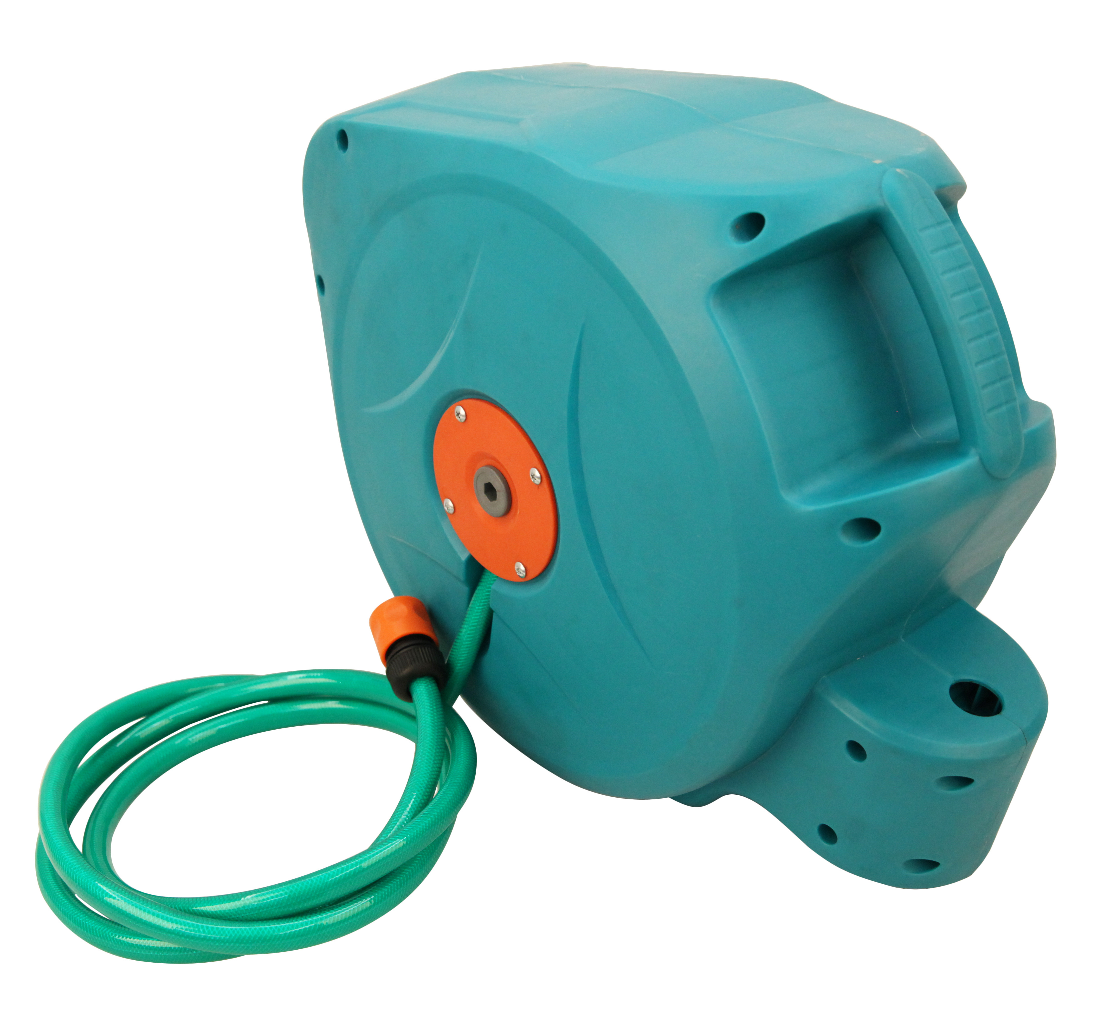 Hot sale outdoor garden agriculture automatic retractable spring hose reel