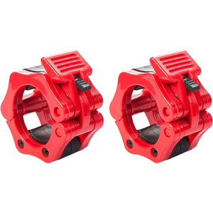 Barbell Clamps Quick Release Pair of Locking Barbell Clips for Weightlifting Clamp Locking Collar Power lifting Training Lock