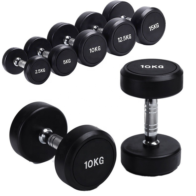 Dumbbells with Anti-Slip Knurled Handle for Muscle Building Free Weights for Strength Training  Dumbbells for Home Gym, Workouts