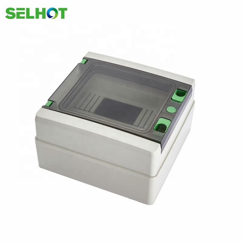 SELHOT HA-4 factory ip65 outdoor waterproof 4 ways PV Power Solar System AC/DC circuit breaker distribution box