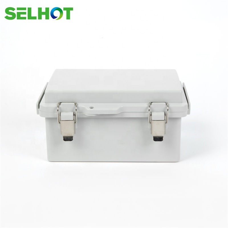 SELHOT Abs Cable  Outdoor Hinged Plastic Electronic Enclosure ip66 waterproof junction box suppliers for solar panel