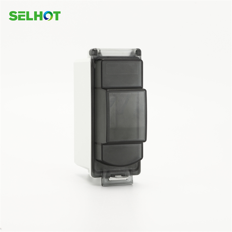 SELHOT 2 Way ip66 electrical control panel box outdoor plastic Street light pole waterproof Surface distribution box