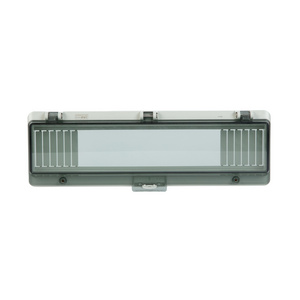 SELHOT SHW-16A transparent window hood  cover ip67 circuit breaker switch distribution box