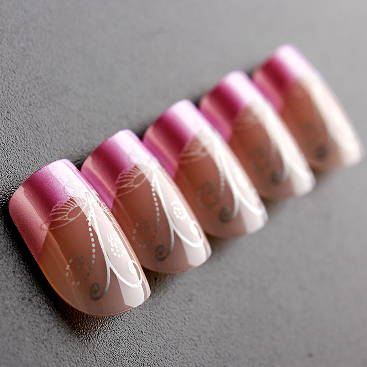 Natural Resin New Arrival Glue On  False Nails Acrylic Artificial Nails Press On Nails