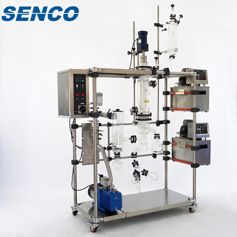 SENCO MD800V Reliable Supplier Vacuum Wipe Film Molecular Distillation For Research Use