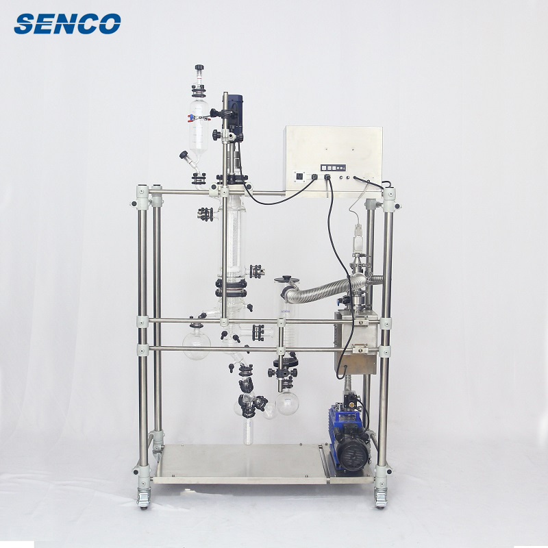 SENCO MD800V Reliable Supplier Vacuum Wipe Film Molecular Distillation For Research Use