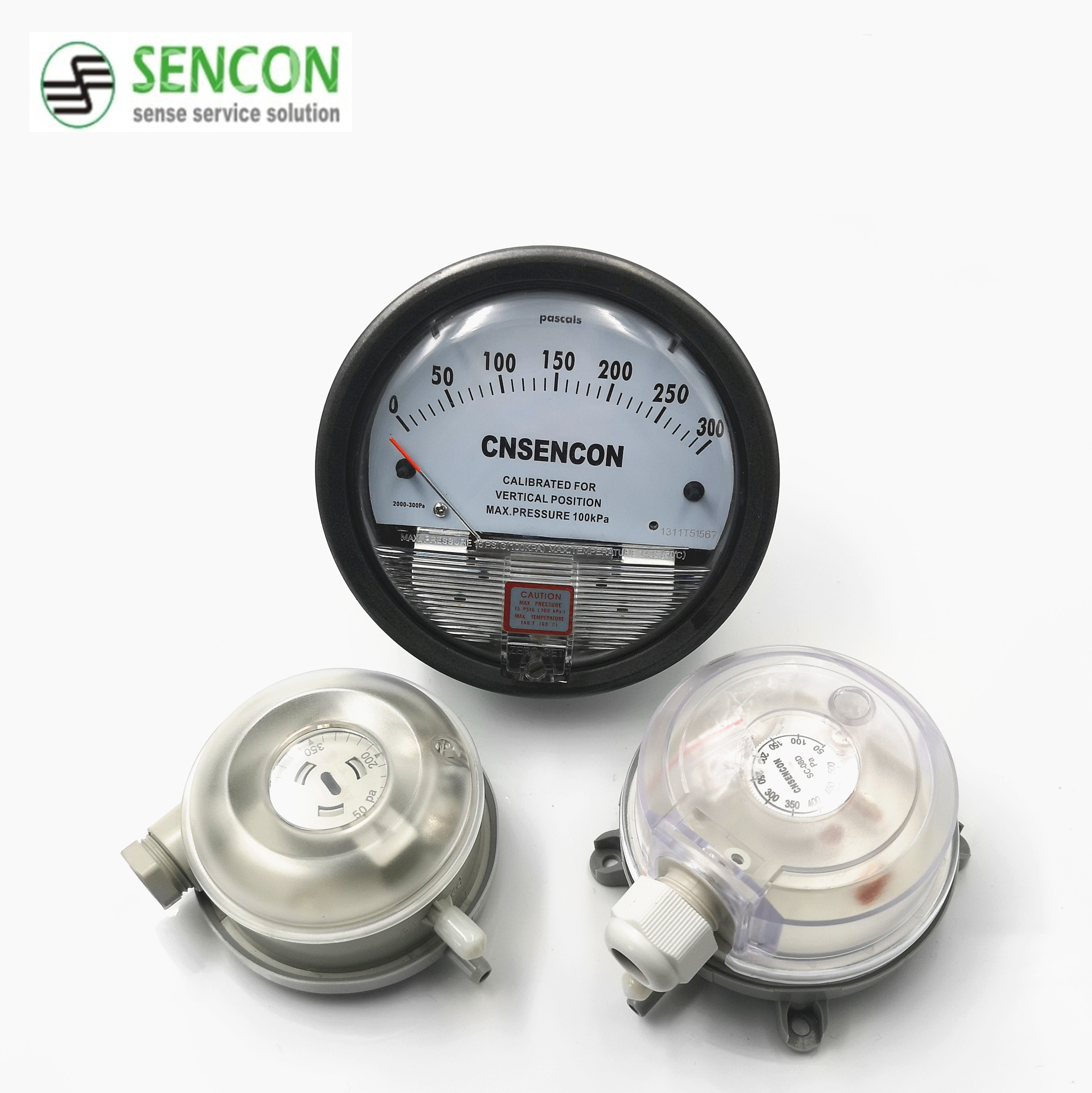 adjustable ventilation system air differential pressure switch SC-08