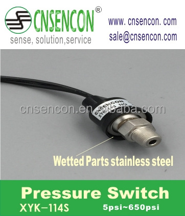 CNSENCON (XYK-114 and 117) oil water air pressure switch control air pressure switch 12 volt