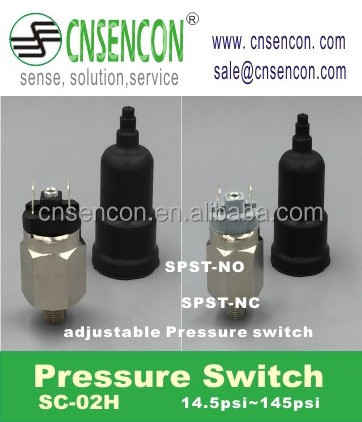 SPST-NO or NC Pressure Switch SC-02HL CNSENCON