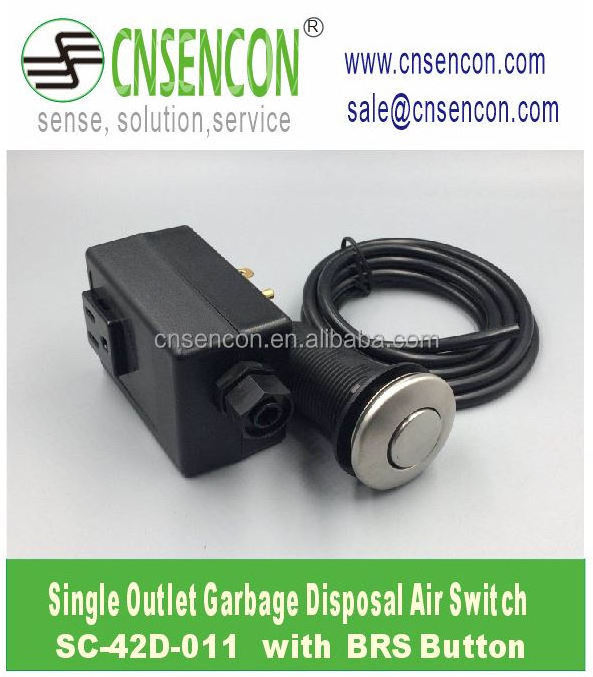 SC-42 garbage Disposal air switch, Sink Top Air Switch Kit