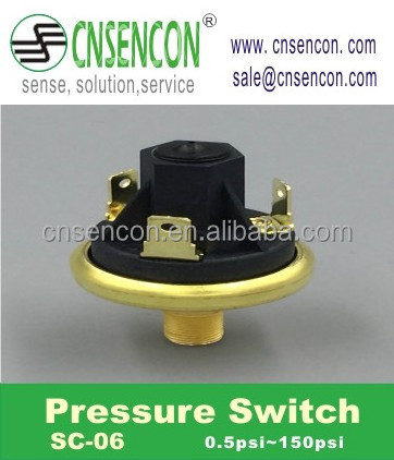 1psi -150psi adjustable low Pressure Switch SC-06