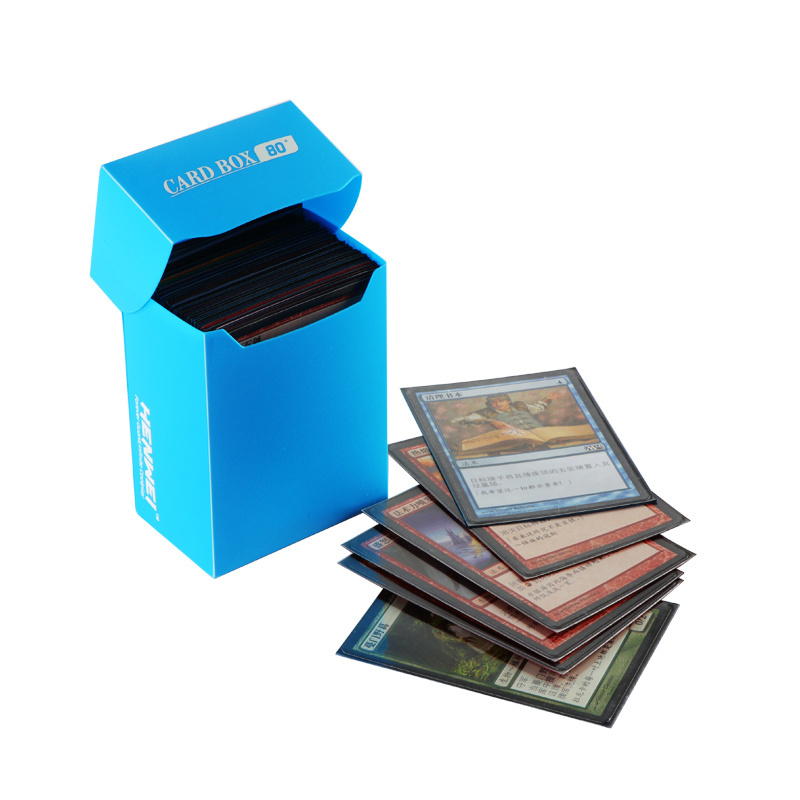 Trading Game Card Box Entertainment Collecting Custom PP Plastic Storage  Playing Card Box TCG MTG Deck Box YuGiOh Deck Case