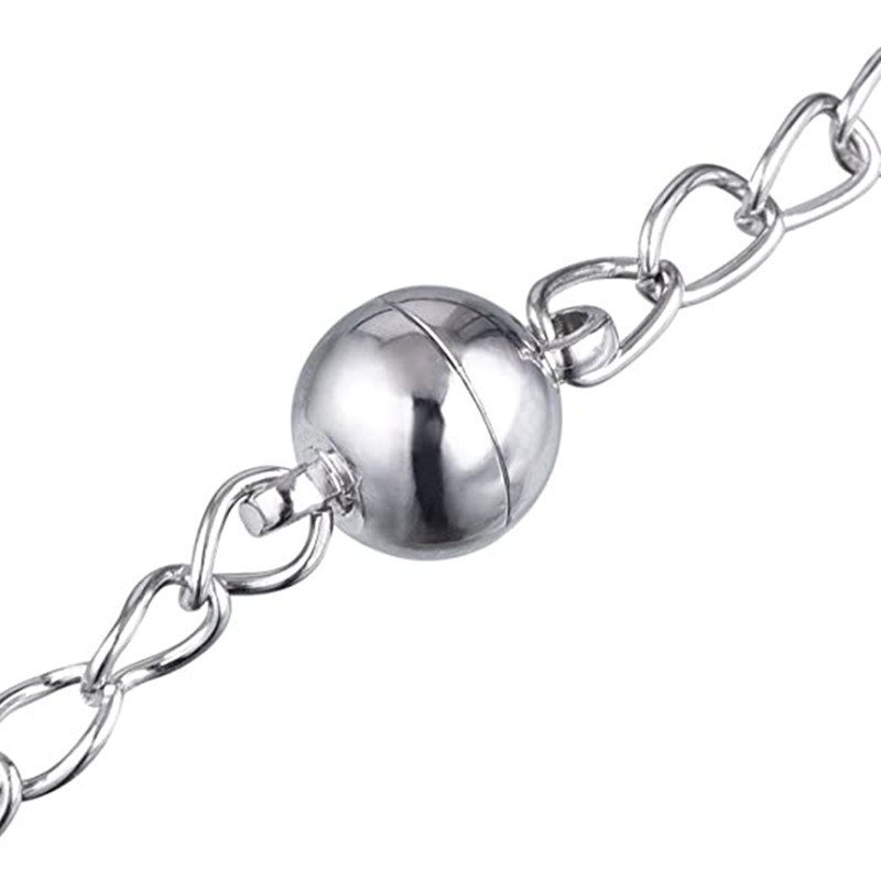 High Quality Stainless Steel Round Ball Clasps for Bracelet Necklace Making