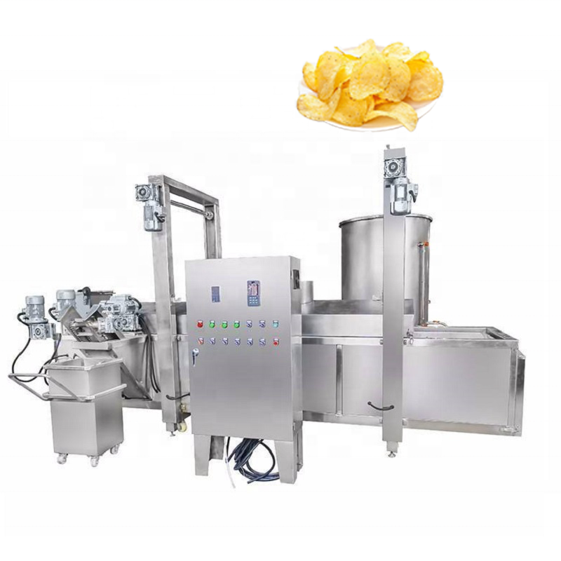 Large Capacity Crispy Shrimp/Seafood Pie Frying Process Line Machine