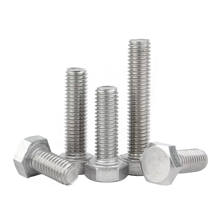 metal fasteners All sizes custom stainless steel grade 4.8/ 8.8/ 10.9/ 12.9 hex bolts