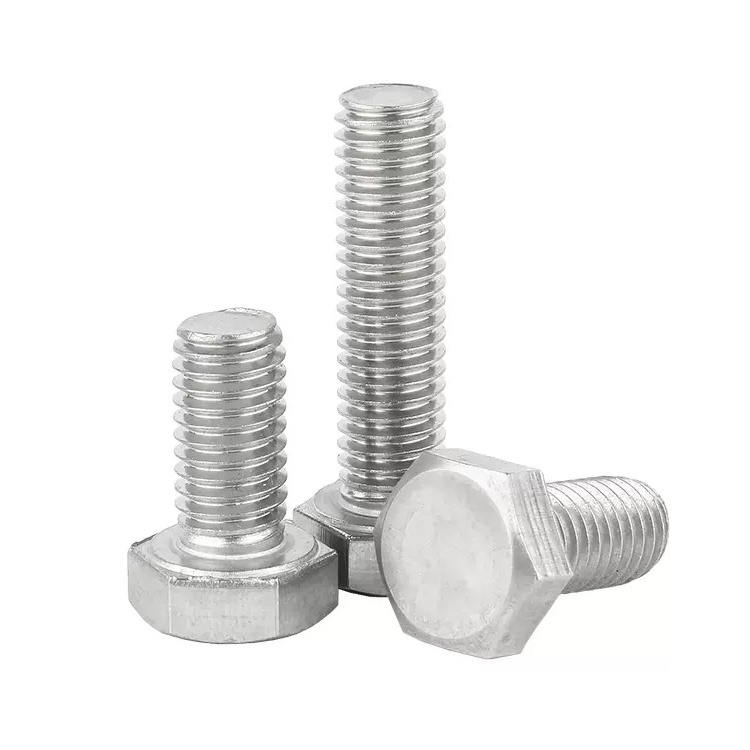 metal fasteners All sizes custom stainless steel grade 4.8/ 8.8/ 10.9/ 12.9 hex bolts