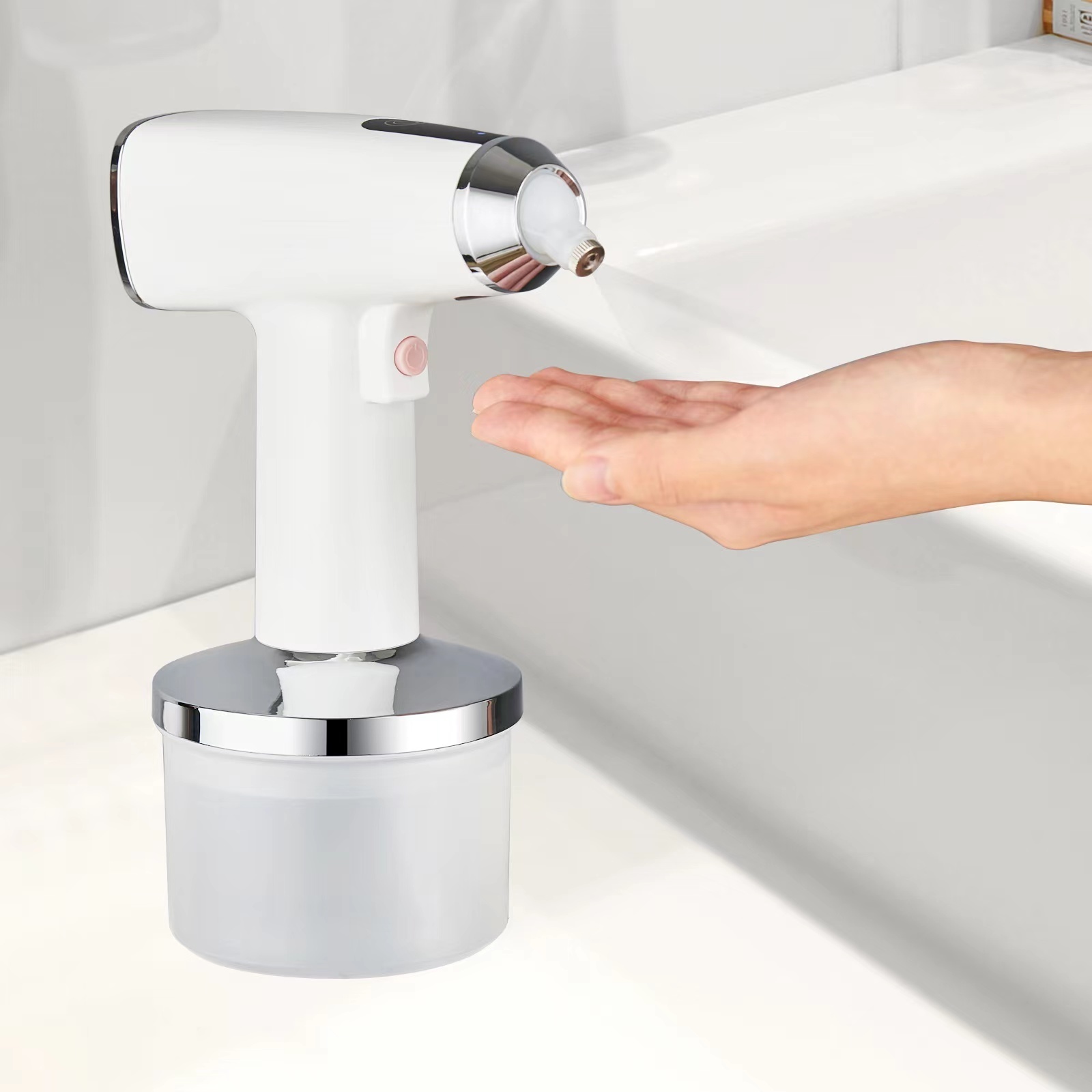 Automatic Sensitive Foaming Soap Dispenser Alcohol Manual Sprayer Gun Soap Dispenser