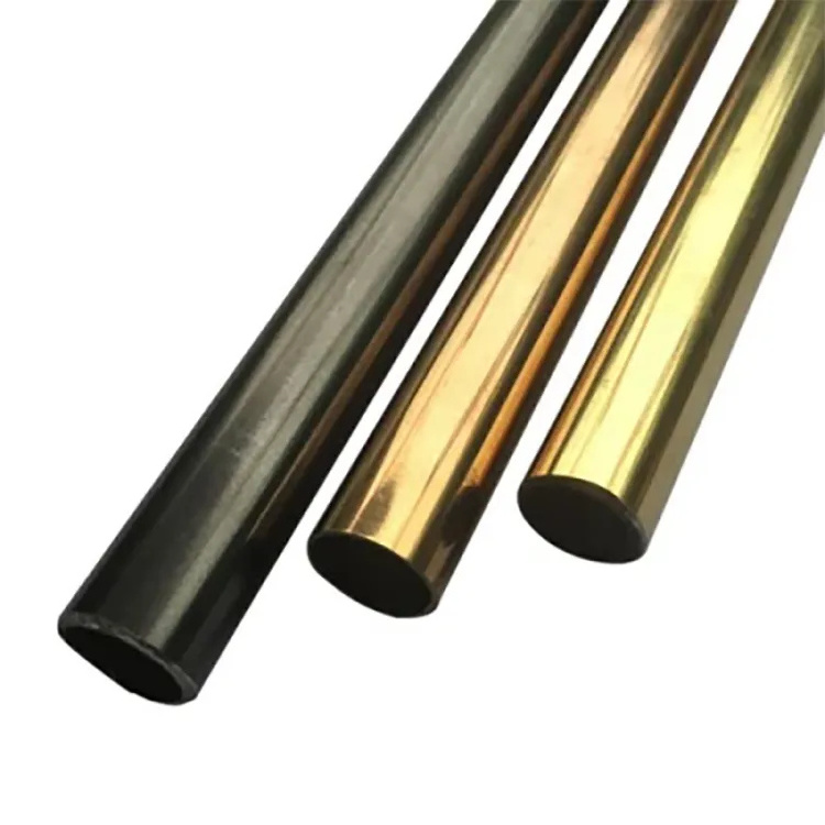 SS 316 Stainless Steel Tube ASTM 304 201 gold stainless steel Pipe for China factory