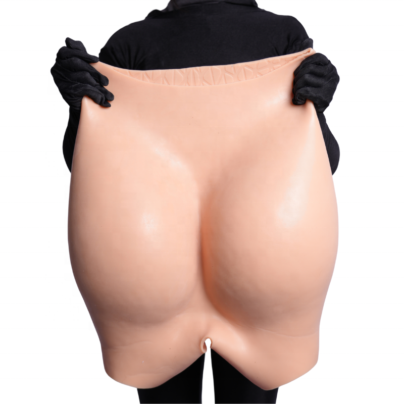 2th Artificial Huge Big Hips Silicone Buttock and Hip pads Enhancer with Panties for women