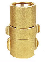 Good Price American Type 2.5 Inch Layflat Hydraulic Plain Brass Quick Water Connect Fire Hose Coupling