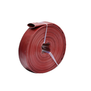 Red Heavy Duty Nitrile Rubber Covered Fire Hose/Pvc Layflat Hose/Pvc Flexible Hose