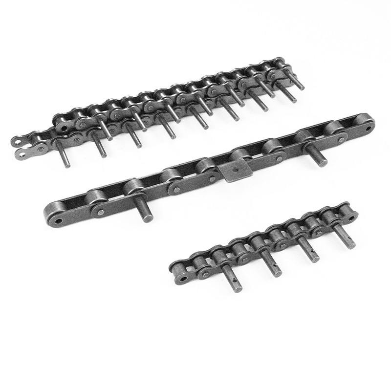 High Precision 10A Steel Transmission Roller Chain A1/L2 Attachments Customizable Restaurant Manufacturing Plant Retail OEM