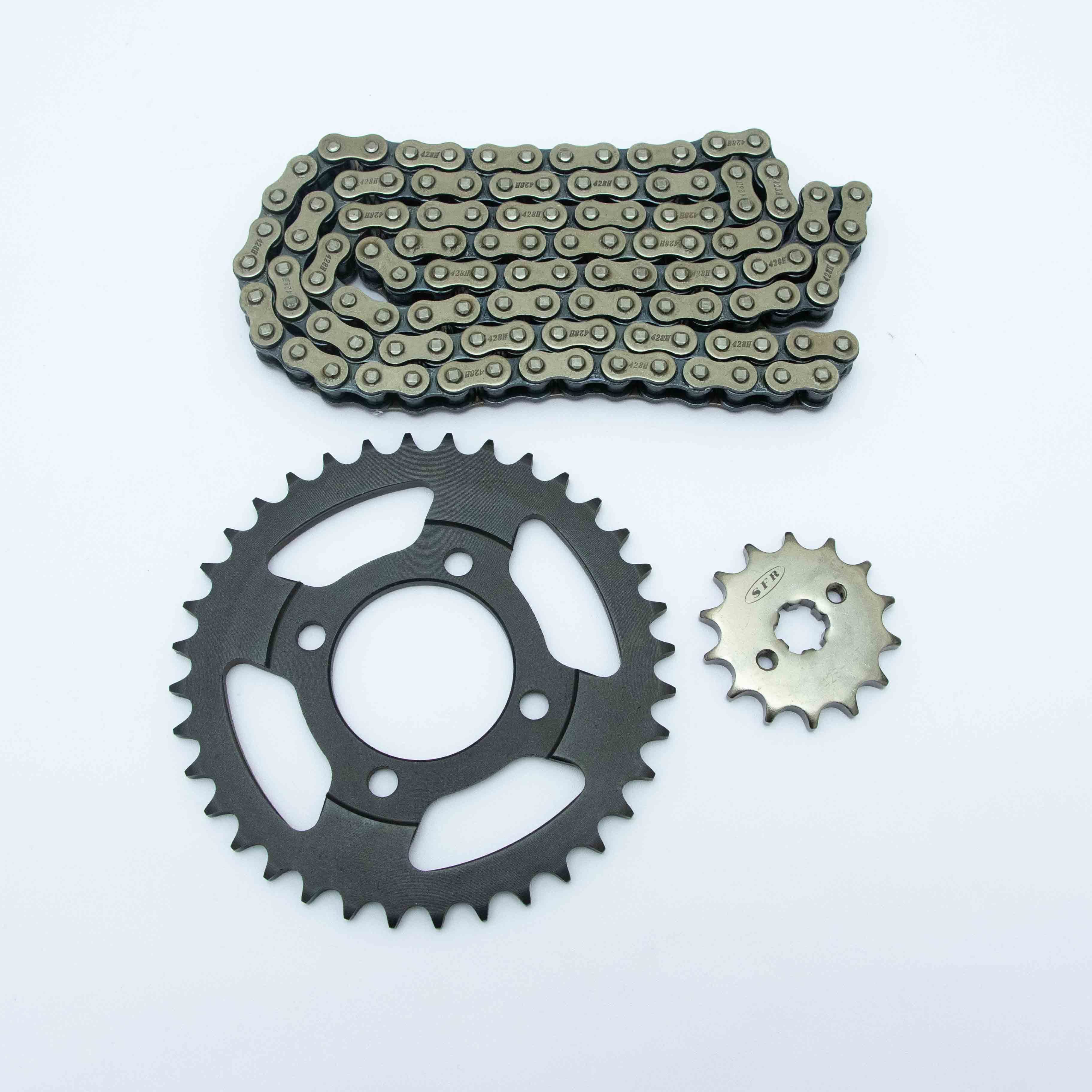 BAJAJ PULSAR180 PULSAR135 Sprocket Kits 428-42T-15T Motorcycle Spare Parts of Sprocket