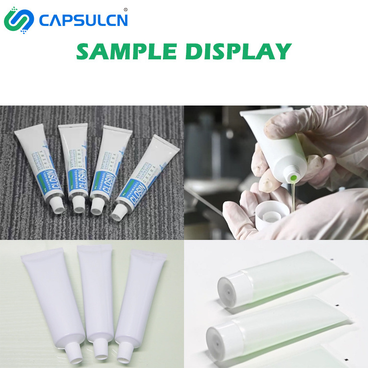 NF-60Z Automatic Sealing Gel Toothpaste Lotion Cosmetic Cream Soft Tube Filler Glue Soft Tube Filling And Sealing Machine