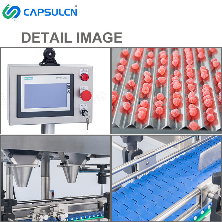 CapsulCN High Capacity Soft Gelatin Capsule Electronic Counter Slim Capsule Size Tablet Particle Counting Machine