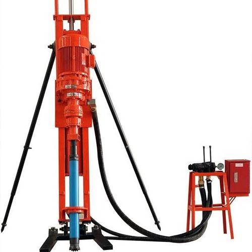 YQ120 Electric pneumatic DTH drilling rig Down the hole hammer drill machine blasthole drilling rig