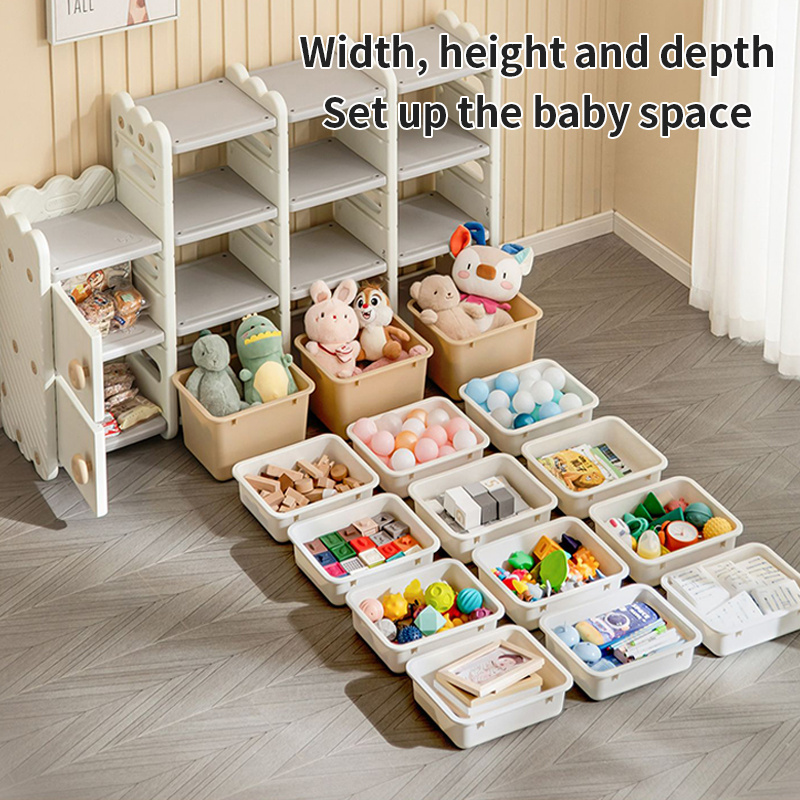 VSUCH home kids plastic truck bus clothes toys storage organizer shelf drawer closet wardrobe cabinet for kids