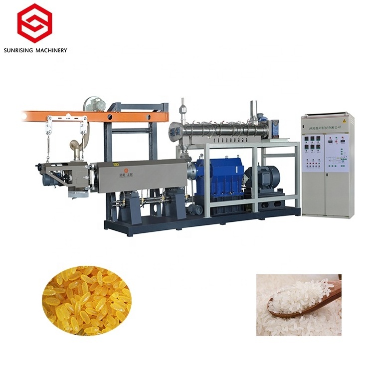 New Innovations instant fortified porridge rice extruded making machine