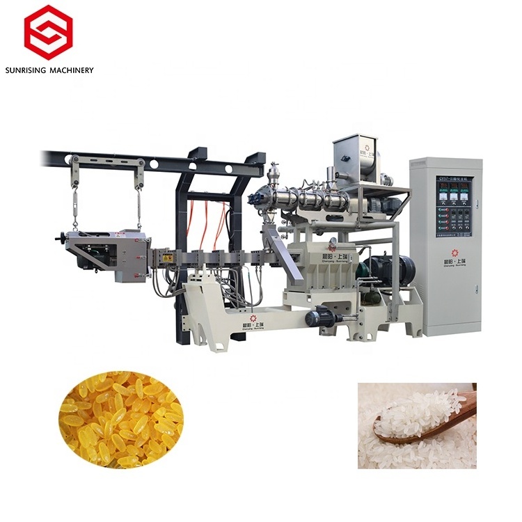 New Innovations instant fortified porridge rice extruded making machine