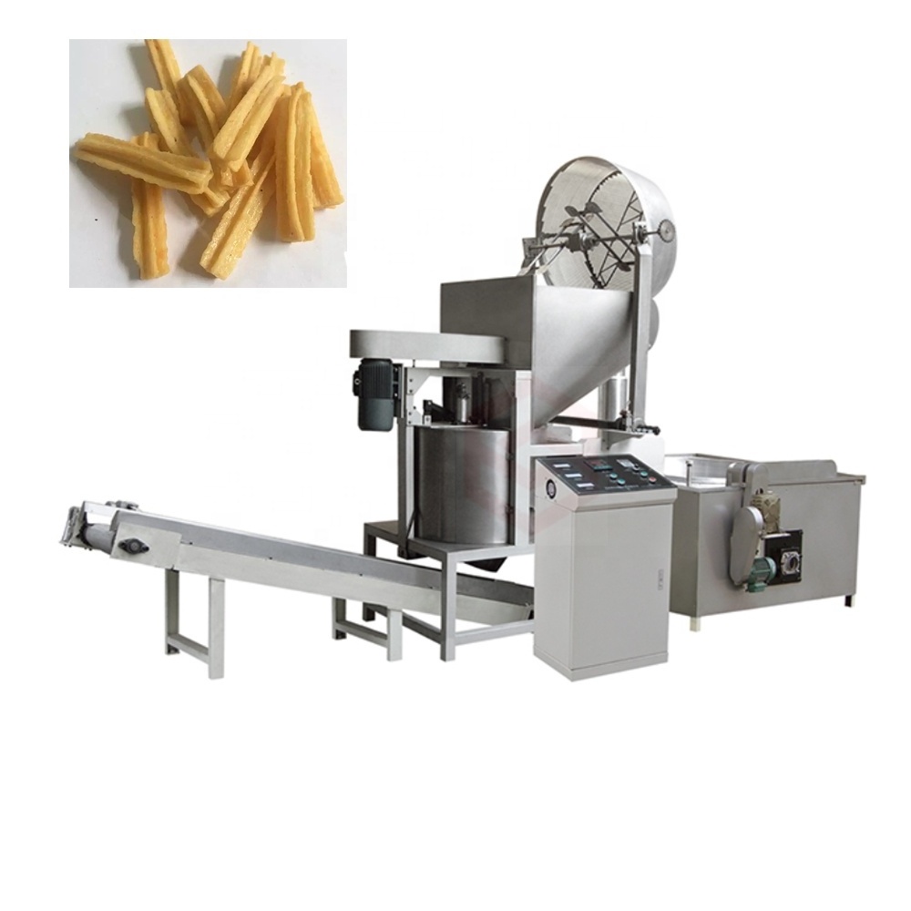 Automatic gas chips large batch industrial electric fryer