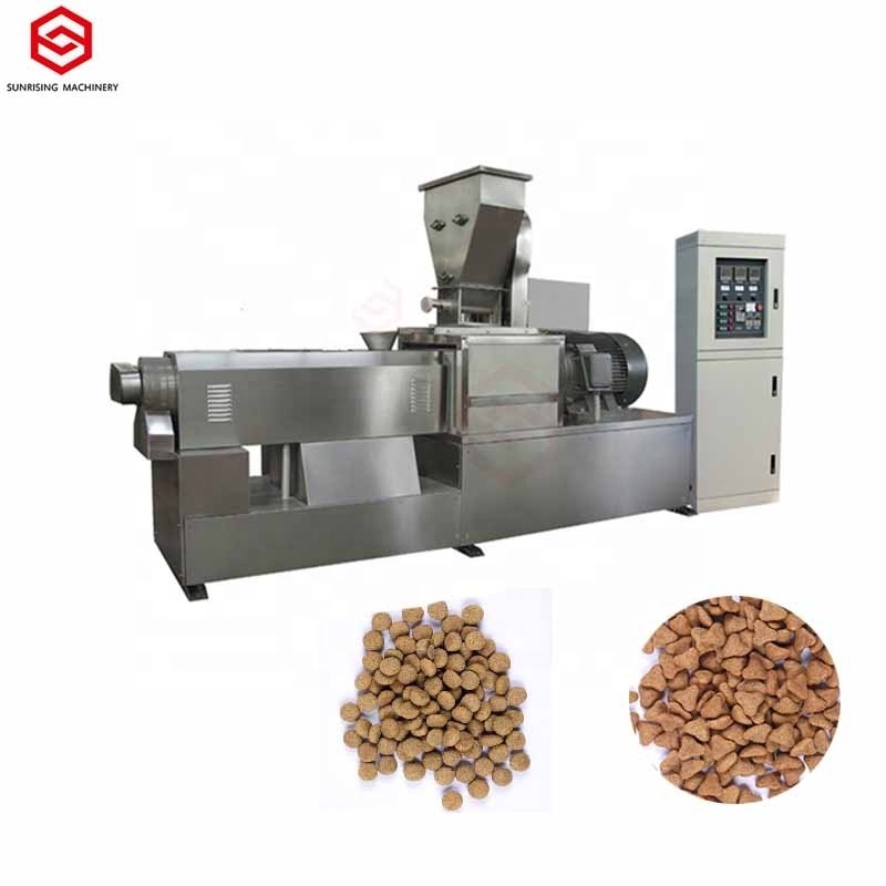 Factory price extruder dog food extruder pet food twin screw extruder