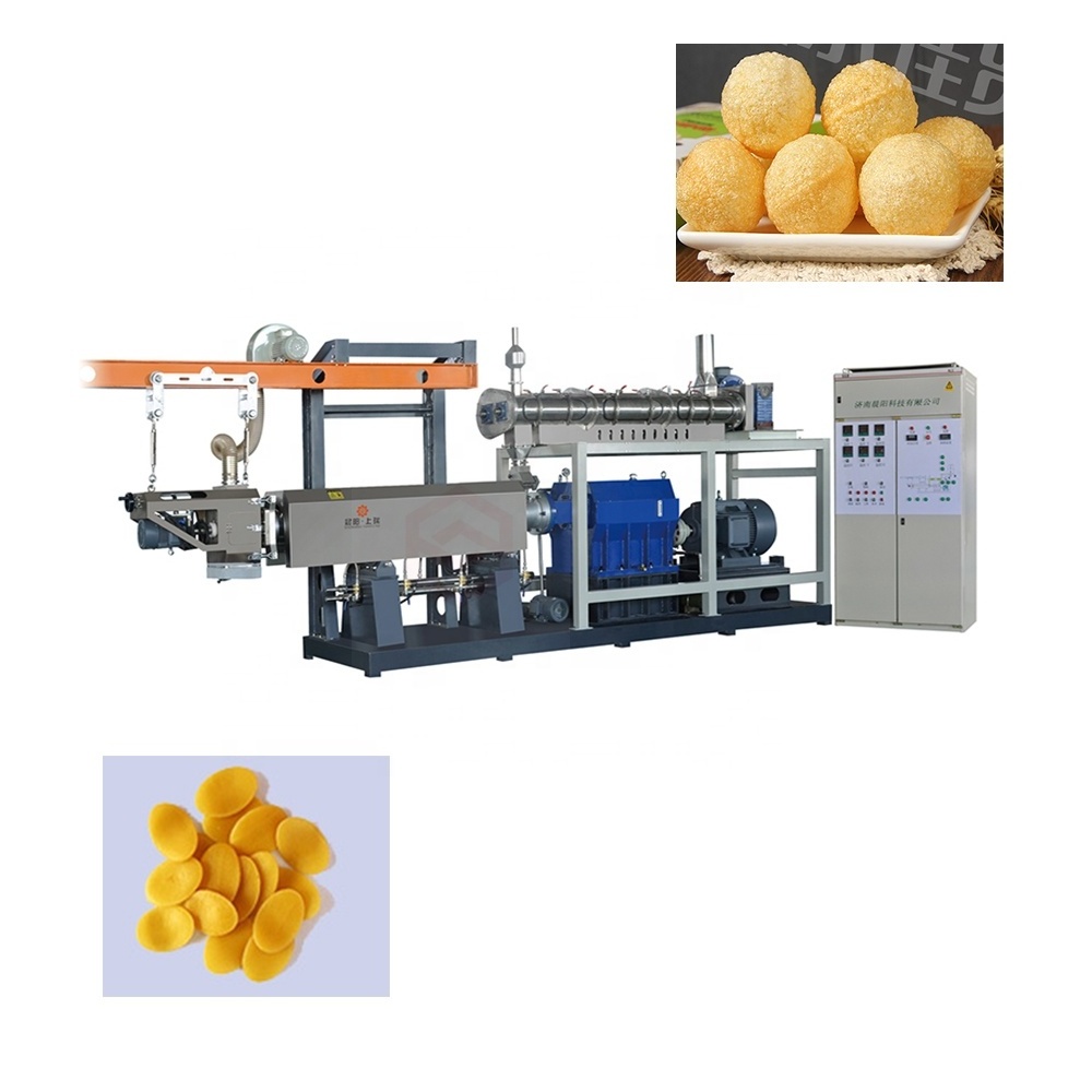 Fully automatic extruder Indian 2d 3d snack food pellet pani puri making machine