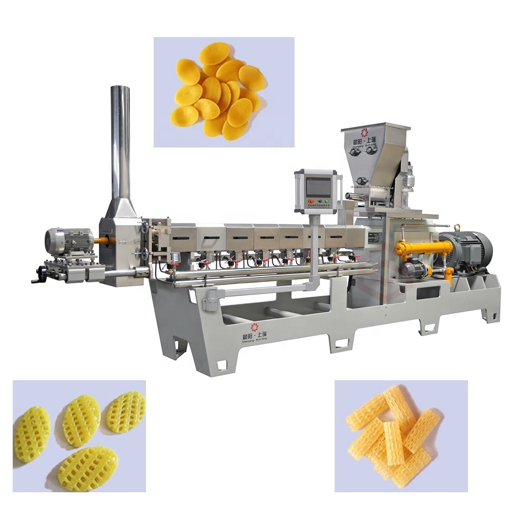 Fully automatic extruder Indian 2d 3d snack food pellet pani puri making machine