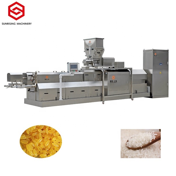 New Innovations instant fortified porridge rice extruded making machine