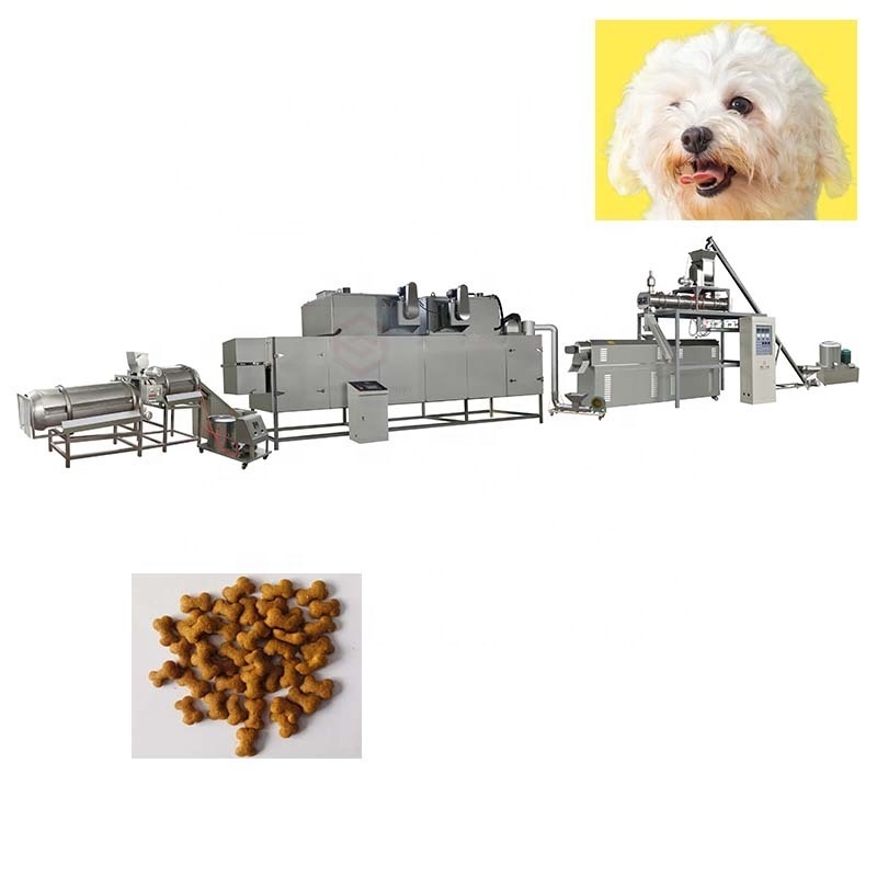 Large capacity cat food machine pet food making production line