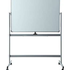 Single or double sided mobile whiteboard large rolling white board magnetic dry erase board easel standing whiteboard on wheels