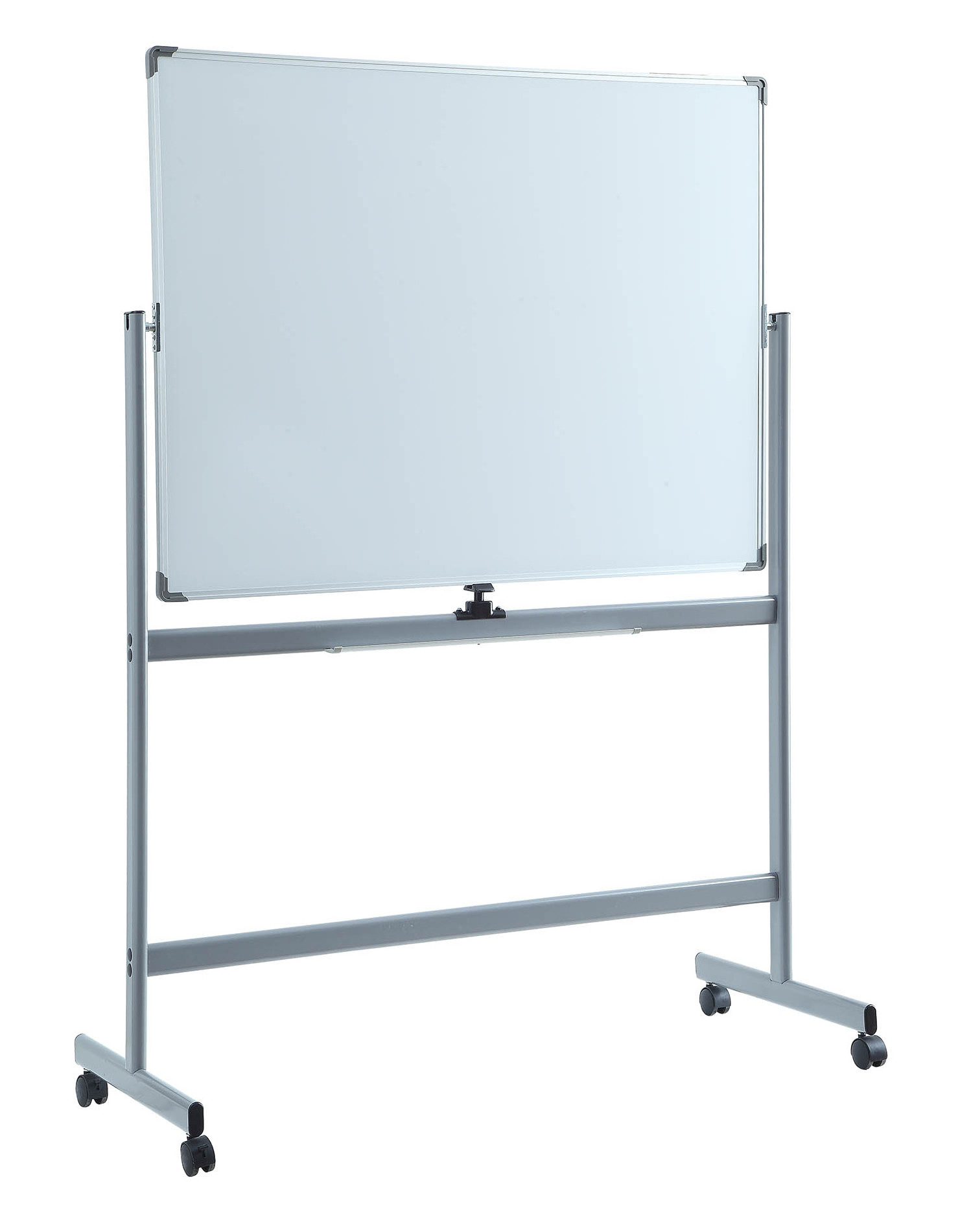 Single or double sided mobile whiteboard large rolling white board magnetic dry erase board easel standing whiteboard on wheels