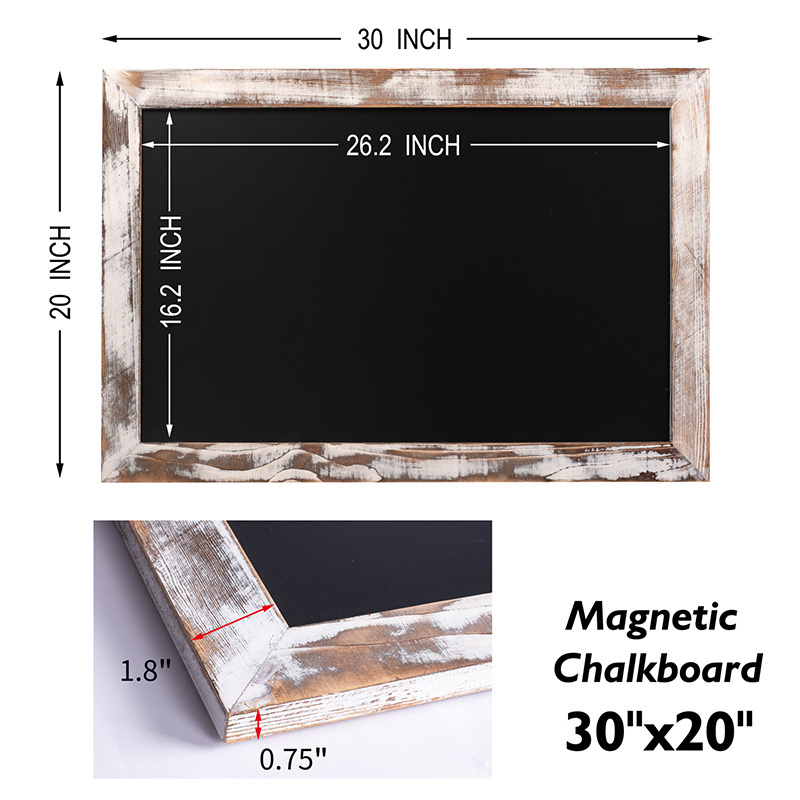 Magnetic Chalk Board 30