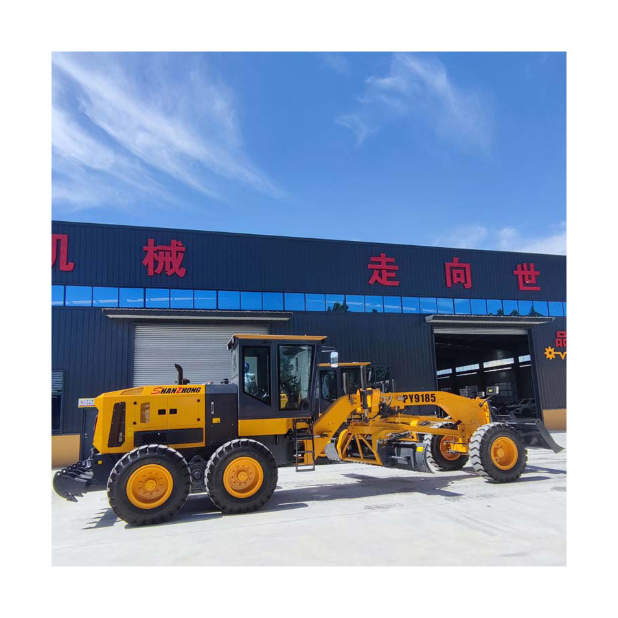 Shanzhong brand PY9185 Road Construction Equipment 14 Ton 15Ton 16Ton Mini Motor Grader