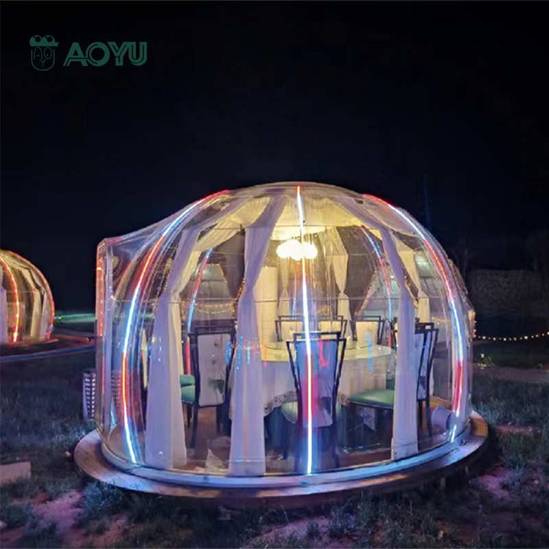 Waterproof And Rainproof Anti Oxidationigloo Dome Tents For Dninghigh Quality Bubble Tent Circle House